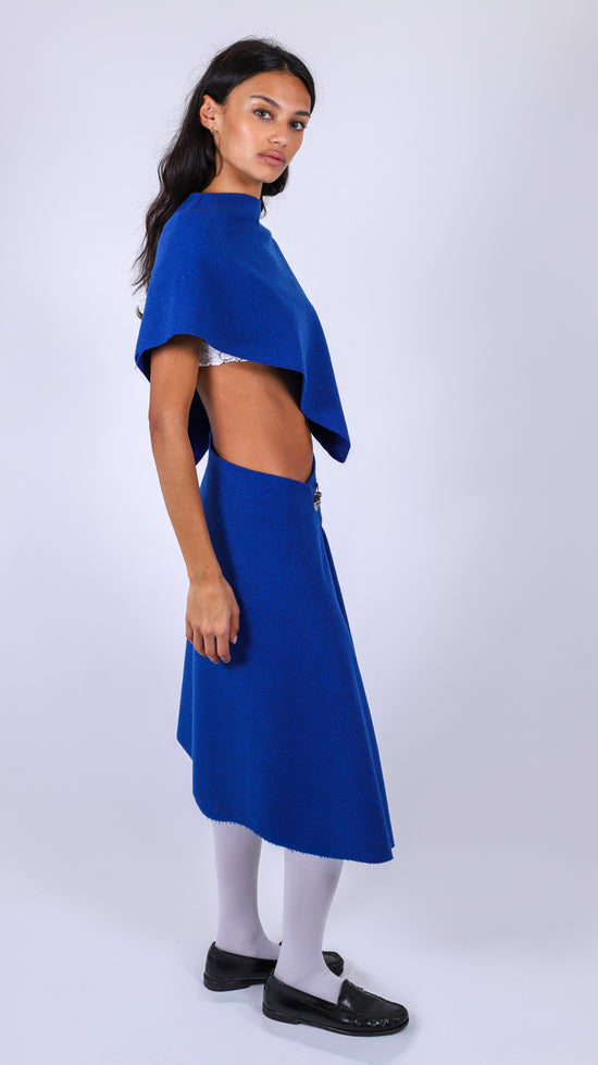 Selene Skirt - Cobalt