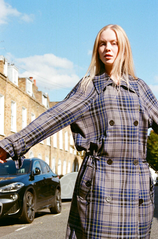 Penny Coat - Tartan