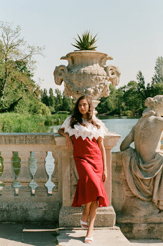 Ira Dress - Raspberry