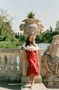 Ira Dress - Raspberry