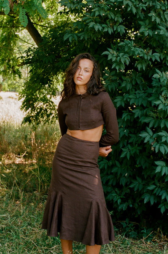 Maude Skirt - Chocolate