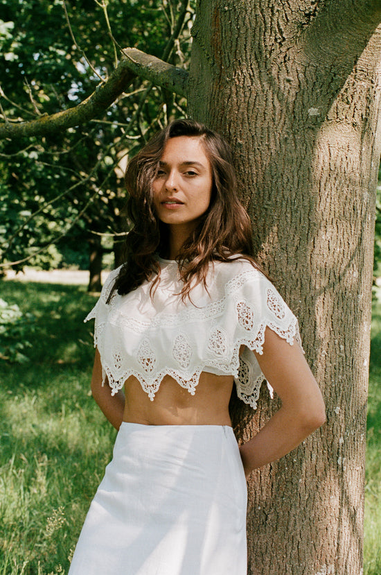 Maude Skirt - White