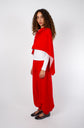 Priscilla Cape - Crimson Red