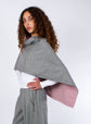 Priscilla Cape - Oyster Grey