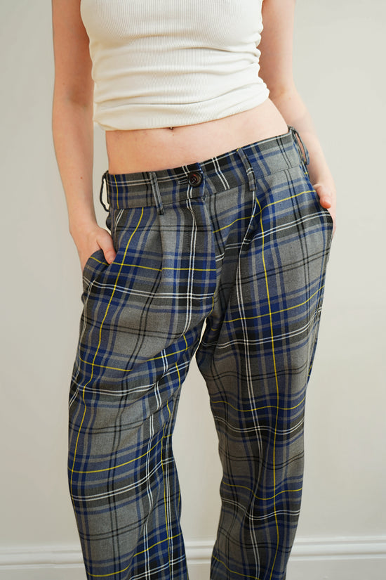Maude Trouser - Tartan
