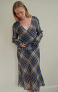 Violet Dress - Tartan