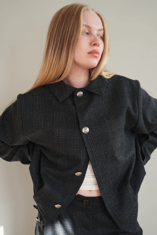 The Ada Jacket - Dark Navy