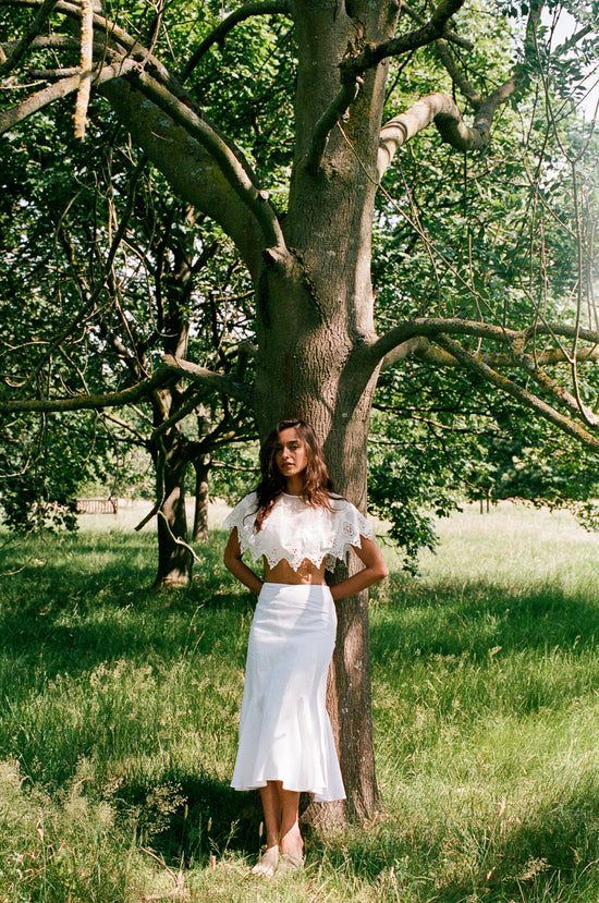 Maude Skirt - White