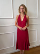 Ira Dress - Raspberry