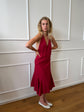 Ira Dress - Raspberry