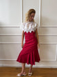 Ira Dress - Raspberry
