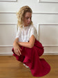 Ira Dress - Raspberry