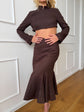 Maude Skirt - Chocolate