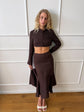 Maude Skirt - Chocolate