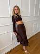 Maude Skirt - Chocolate
