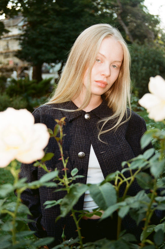 The Ada Jacket - Dark Navy