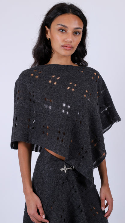 Sylvester Poncho - Grey