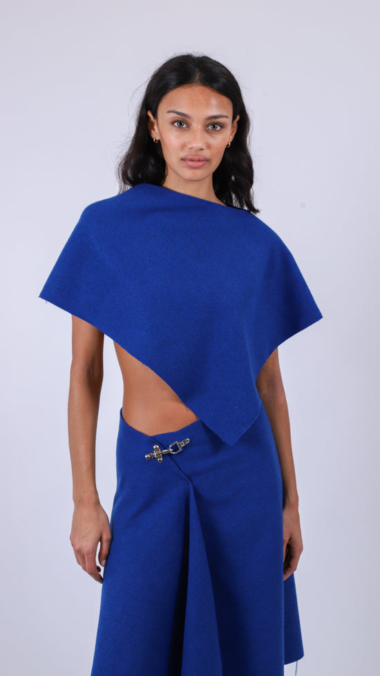 Sylvester Poncho Cobalt - Mini