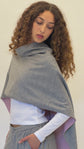 Priscilla Cape - Oyster Grey